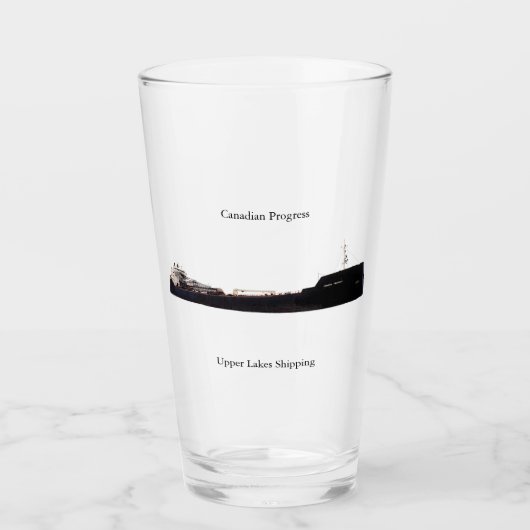 Verre de progrès canadien (Devant)