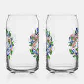 Verre de soda de couronne de Noël (Gauche)