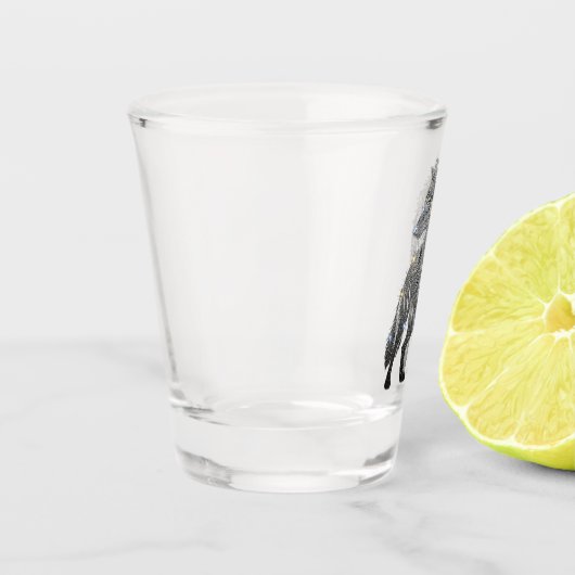 Verre de soie pour loup étincelant (Gauche)