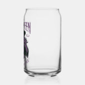 Verre de sorcière d'Halloween - Éffrayant violet (Gauche)