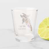 Verre de tir amusant avec Giraffe joueuse - Bravo (Dos)