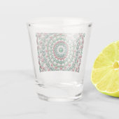 Verre de tir aux couleurs italiennes (Dos)