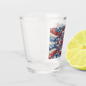 Verre de tir avec couleurs Pays-Bas (Gauche)