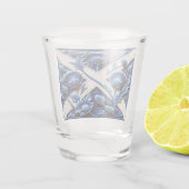 Verre de tir avec design de chardons écossais (Dos)