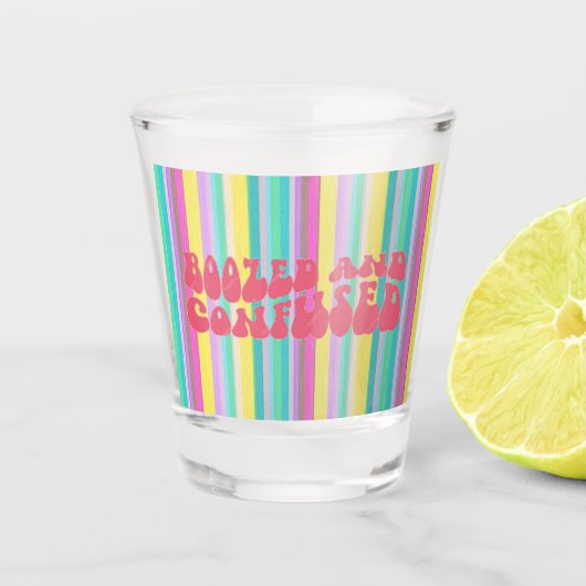 Verre de tir "Boisé et confusionné" (Devant)