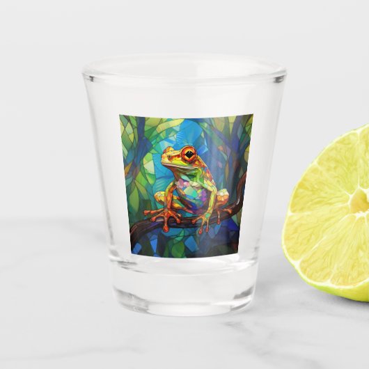 Verre de tir d'art de la grenouille (Devant)