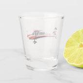 Verre de tir d'avion acrobatique super-décathlon (Dos)