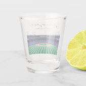 Verre de tir de baseball personnalisé (Dos)