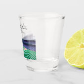 Verre de tir de baseball personnalisé (Droite)