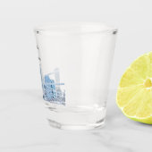 Verre de tir de Chicago personnalisé (Droite)