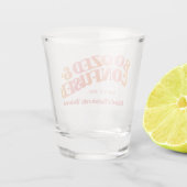 Verre de tir de la partie de Bachelorette Boisé et (Dos)