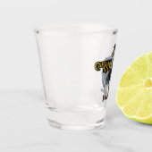 Verre de tir de pirate Dinosaure personnalisé (Gauche)