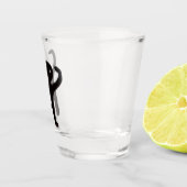 Verre de tir maudit mème de chat (Droite)