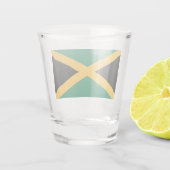 Verre de tir patriotique avec drapeau de la Jamaïq (Dos)