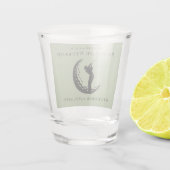 Verre de tir personnalisé | Bachelor Golf Week-end (Dos)