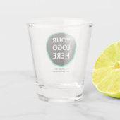 Verre de tir personnalisé de 1,5 oz avec logo No M (Dos)