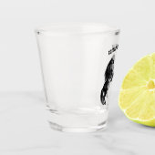 Verre de tir pour chevaux debout avec texte person (Gauche)