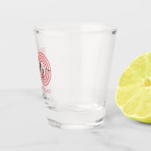 Verre de tir rose 30e anniversaire (Droite)
