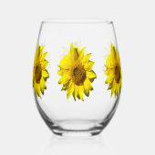 Verre de tournesol (Verso)