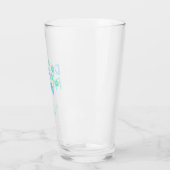 Verre de typographie de la PAPA de mât mou et de c (Gauche)
