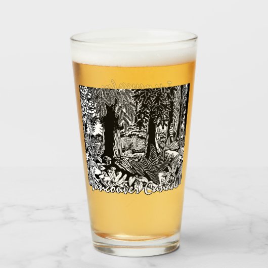 Verre de Vancouver Stanley Park Lunettes d'art pay (Devant (rempli))