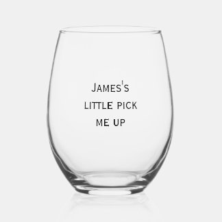 Verre de vin sans pierre