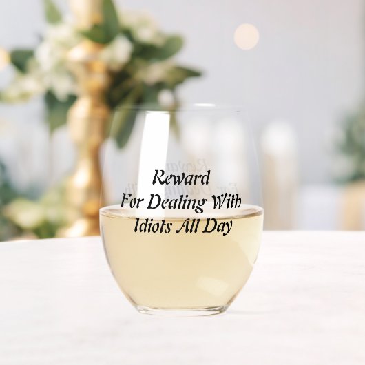 Verre de vin sans stemless (Insitu (Mariage))