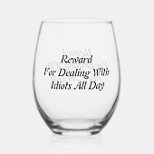 Verre de vin sans stemless (Recto)