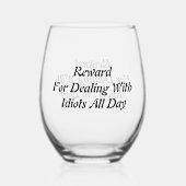 Verre de vin sans stemless (Verso)