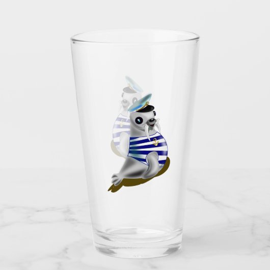 Verre de voile de phoque (Devant)