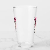 Verre Dead Tired Maman Vie Skeleton Messy Bun Bandana (Gauche)