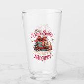 Verre Dear Santa, Only My Books Were Naughty  (Devant)