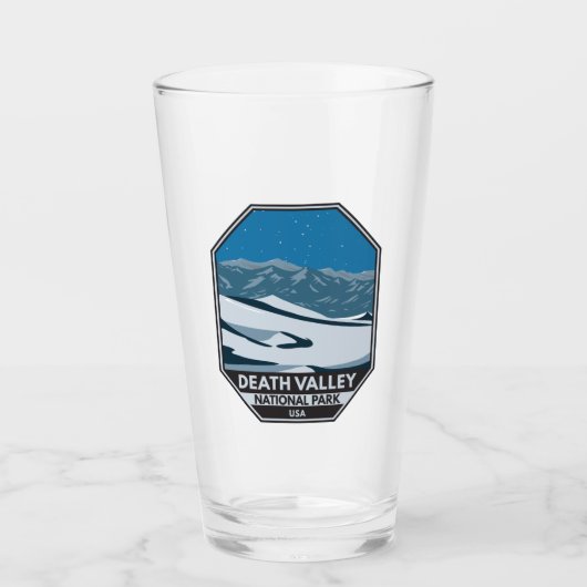 Verre Death Valley National Park Night Sky Vintage (Devant)
