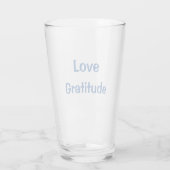 Verre d'eau HADO - Amour Gratitude - Dr Emoto (Dos)