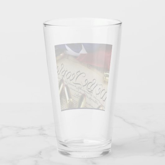 Verre Déclaration d'indépendance (Dos)