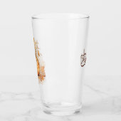 Verre Décor de rêve en automne avec citrouille et feuill (Gauche)