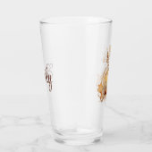 Verre Décor de rêve en automne avec citrouille et feuill (Droite)