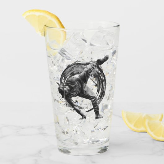 Verre Décor Style urbain Monochrome Motion Art (Devant glace)