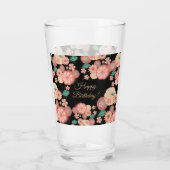 Verre Décoration florale Boho de jardin de fleurs de (Dos)