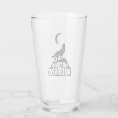 Verre Défendre la lune de loup sauvage (Dos)