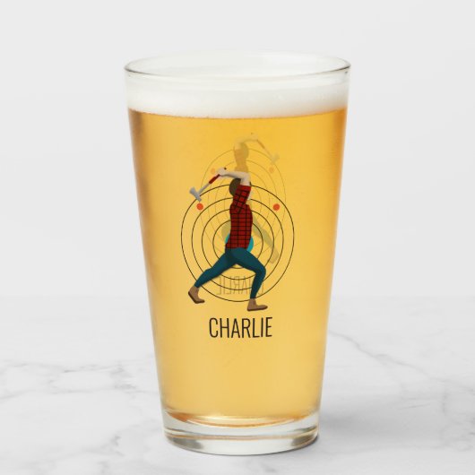 Verre Défilement Ax (Devant (rempli))