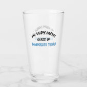 Verre Démocrates larmes (Dos)