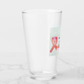 verre d'encouragement du cancer du sein 16oz par (Droite)