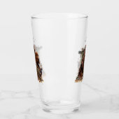 Verre Des couteaux irlandais avec faisans - Chasse à la (Gauche)