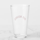Verre Des Moines, Iowa Arc Vintage (Dos)