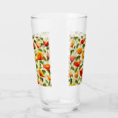Verre Des pavots brillants (Gauche)