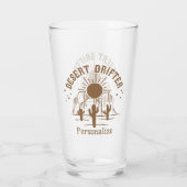 Verre Desert Drifter Cactus Sud-Ouest Personnalisé (Dos)