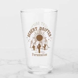 Verre Desert Drifter Cactus Sud-Ouest Personnalisé