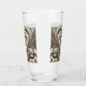 Verre Design baroque glamour avec Parties scintillant et (Gauche)
