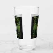 Verre Design Celtique irlandais traditionnel vert (Gauche)